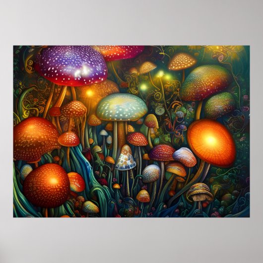 Pilze Poster (Vorne)