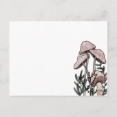 Pilze Postkarte (Vorderseite)