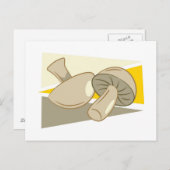 Pilze Postkarte (Vorne/Hinten)