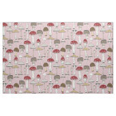 Pilze rosa stoff (Fat Quarter (45,7 x 55,9 cm))