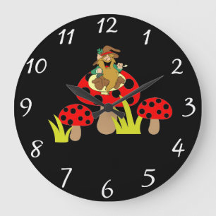 Pilze rund Uhr