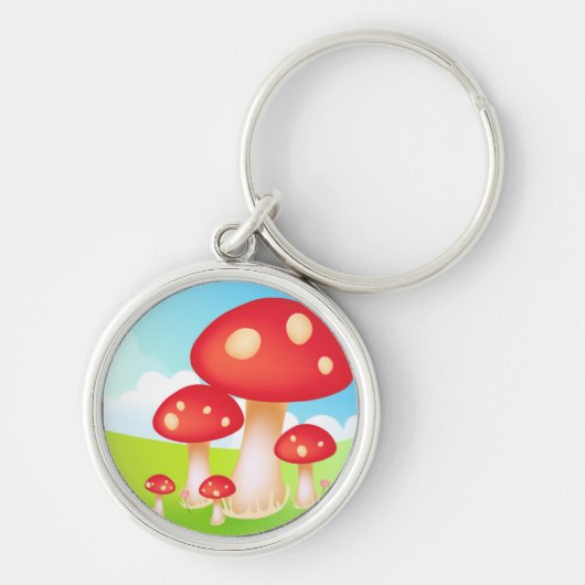 Pilze Schlüsselanhänger (Vorne)