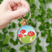 Pilze Schlüsselanhänger (Hand)
