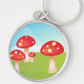 Pilze Schlüsselanhänger (Vorne)