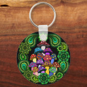 Pilze-Schlüsselanhänger Schlüsselanhänger (Vorderseite)