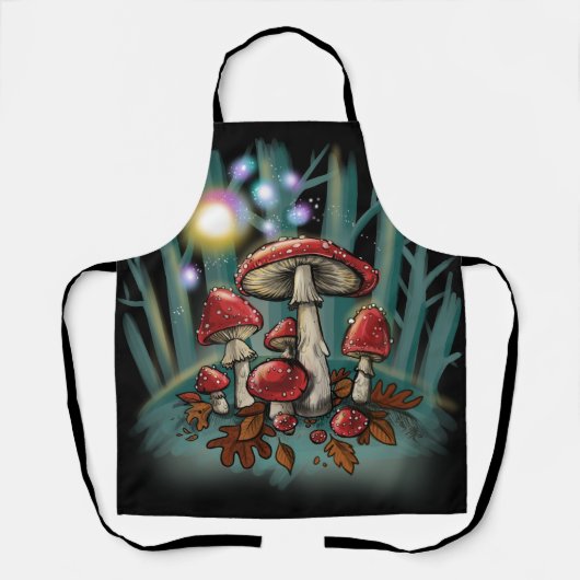 Pilze Schürze (Vorderseite)