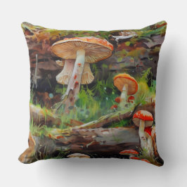 Pilze-Sitzkissen Kissen