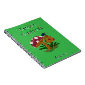 Pilze Spiral Foto Notebook Notizblock (Rechte Seite)