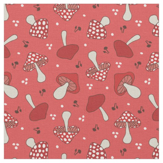 Pilze Stoff (Nahaufnahme)