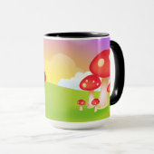 Pilze Tasse (VorderseiteRechts)