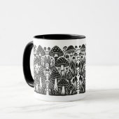 Pilze Tasse (Vorderseite Links)