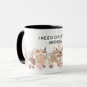 Pilze Tee-Tasse, mystisches Getränk, Hexenkunst Tasse