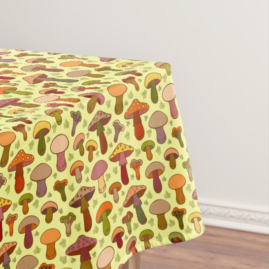 Pilze Tischdecke (Beispiel)
