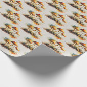 Pilze Toadstool, Amanita muscaria Geschenkpapier (Ecke)