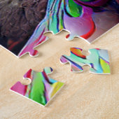 Pilze und Fairies Jigsaw Puzzle (Seite)