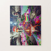 Pilze und Fairies Jigsaw Puzzle (Vertikal)