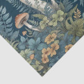 Pilze und Ferns Seidenpapier (Detail)