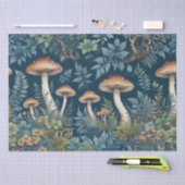 Pilze und Ferns Seidenpapier (Handwerk)