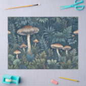 Pilze und Ferns Seidenpapier (Basteln)