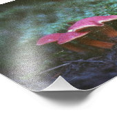 Pilze und Hemlock (Druck) Fotodruck (Ecke)