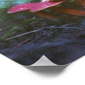 Pilze und Hemlock (Poster) Poster (Ecke)