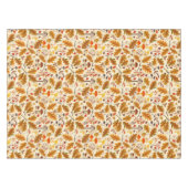 Pilze und Herbstflora auf Sahne Tischdecke (Vorderseite (Horizontal))