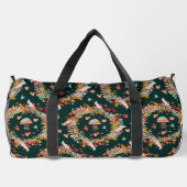 Pilze und Herzen Fröhlich Duffle Bag (Rückseite)