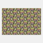 Pilze und Kristalle Geschenkpapier Set (Vorderseite 3)