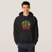 Pilze Vaporwave Hoodie (Vorne ganz)