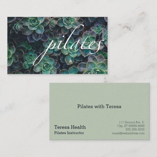 Pilze Visitenkarte (Vorne/Hinten)