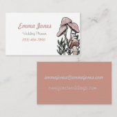 Pilze Visitenkarte (Vorne/Hinten)