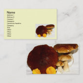 Pilze Visitenkarte (Vorne/Hinten)