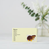 Pilze Visitenkarte (Stehend Vorderseite)