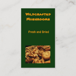 Pilze Visitenkarte