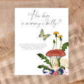 Pilze - wie groß ist das Bauchspiel der Mama? Poster