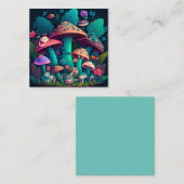 Pilzelfen im Feld Begleitkarte (Vorne/Hinten)