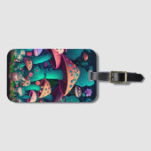 Pilzelfen im Feld Gepäckanhänger (Vorderseite (Horizontal))