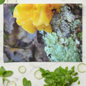 PilzeTremella Mesenterica Tee-Tuch Küchentuch (Gefaltet)