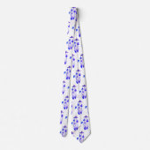 Pilzewatercolor-Kunst-Krawatte Krawatte (Rückseite)