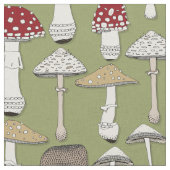 Pilzfarn Stoff (Nahaufnahme)