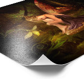 Pilzfee Fotodruck (Ecke)