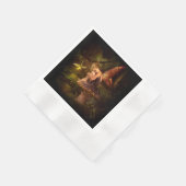 Pilzfee Serviette (Ecke)