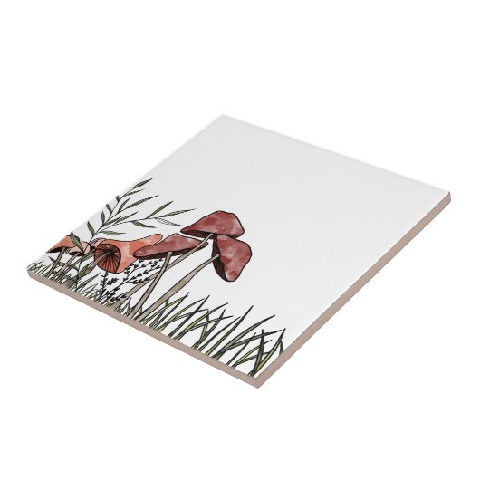 Pilzfeld Fliese (Seite)