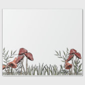 Pilzfeld Geschenkpapier (Flach)