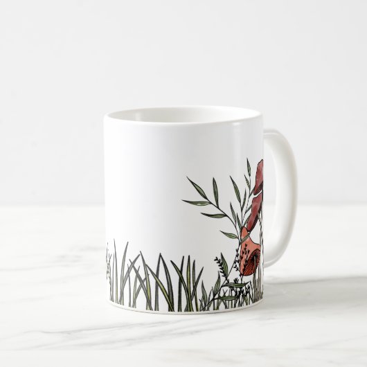 Pilzfeld Kaffeetasse (VorderseiteRechts)