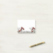 Pilzfeld Post-it Klebezettel (Auf Schreibtisch)