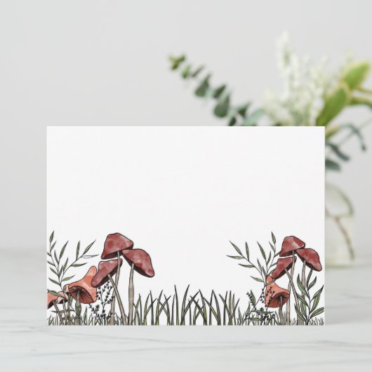 Pilzfeld Save The Date (Stehend Vorderseite)