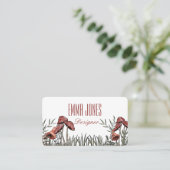 Pilzfeld Visitenkarte (Stehend Vorderseite)