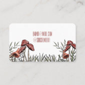 Pilzfeld Visitenkarte (Rückseite)