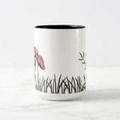 Pilzfeld Zweifarbige Tasse (Mittel)